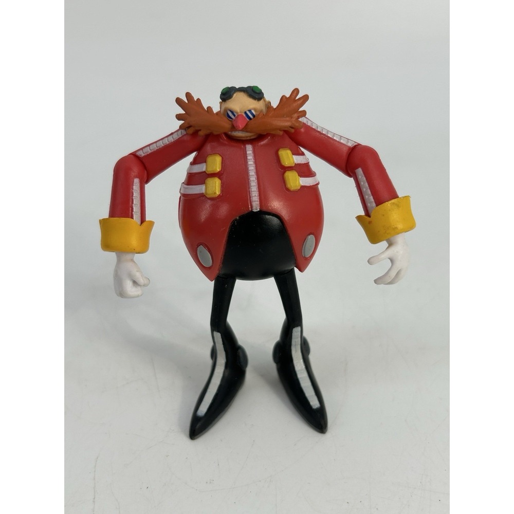 Sonic The Hedgehog Dr. Eggman Robotnik 3" Possible Villain Figure SEGA Jakks